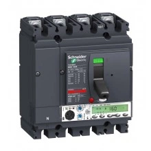 Силовой автомат Schneider Electric Compact NSX 160, Micrologic 5.2 A, 36кА, 4P, 100А