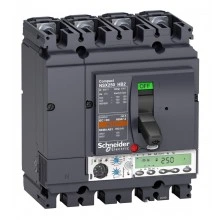Силовой автомат Schneider Electric Compact NSX 250, Micrologic 6.2 E, 100кА, 4P, 160А