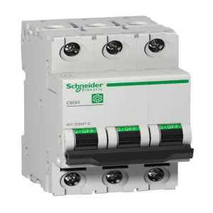 Автоматический выключатель Schneider Electric Multi9 3P 2А (B), M9F13302 (ШНАЙДЕР) Автоматический выключатель Schneider Electric Multi9 3P 2А (B), M9F13302 (ШНАЙДЕР)