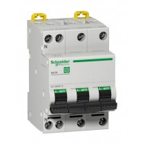 Автоматический выключатель Schneider Electric Multi9 3P+N 20А (C) 10кА, M9P22720