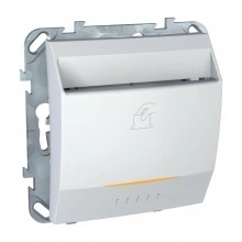 Schneider Electric UNICA карточный выключатель MGU5.283.18ZD, белый, механический