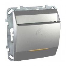 Schneider Electric UNICA TOP MGU5.283.30ZD карточный выключатель, механический, алюминий
