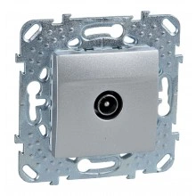 Schneider Electric MGU5.464.30ZD TV-розетка оконечная, алюминий, Unica