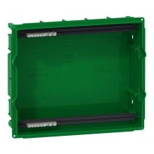 MINI PRAGMA ЗАДНЯЯ ЧАСТЬ ВСТРАИВ. ЩИТА 1РЯД/4МОД,IP40,IK07,50А,2 клеммы,Италия