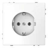 Schneider Electric MTN2301-6035, розетка Merten D-Life, скрытый монтаж, с заземляющим контактом, белый