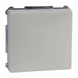 Розетка Schneider Electric MERTEN SYSTEM DESIGN, скрытый монтаж, с заземлением, с крышкой, со шторками, полярно-белый