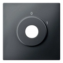 Schneider Electric Merten System M MTN313814 Центральная плата I/0 для механизма выключателя с управлением ключом, антрацит