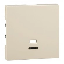 Schneider Electric Merten System M MTN3380-0344 Центральная плата с окошком для светового индикатора, кремово-белая