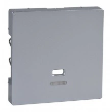 Schneider Electric MTN3380-0460 Центральная плата с окошком для светового индикатора, алюминий