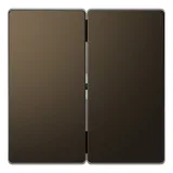 Schneider Electric MTN3400-6052, двойная клавиша Merten D-Life, мокко
