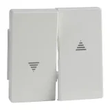 Клавиша для жалюзийного выключателя Schneider Electric MERTEN AQUADESIGN IP44, белый