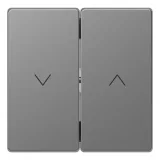 Schneider Electric MTN3855-6036 Клавиша для жалюзийного выключателя, нержавеющая сталь