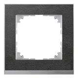 Рамка 1-пост Schneider Electric MERTEN M-PURE DÉCOR MTN4010-3669 (сланец, серый камень)