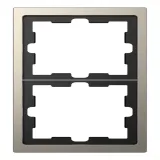 Schneider Electric Merten D-Life MTN4020-6550, рамка 2 поста, никель