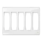 Schneider Electric MERTEN M-CREATIV, прозрачный, рамка на 5 постов MTN4050-3500
