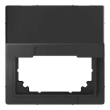 Schneider Electric Merten System Design MTN4081-6034 Адаптер с крышкой для интеграции System M в D-Life, антрацит