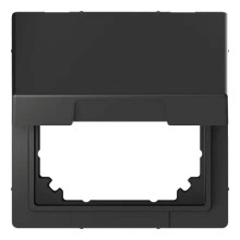 Schneider Electric Merten System Design MTN4081-6034 Адаптер с крышкой для интеграции System M в D-Life, антрацит