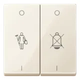 Клавиша двойная Schneider Electric MERTEN SYSTEM M, бежевый