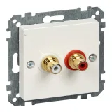 Schneider Electric MTN4350-0319, механизм аудиорозетки