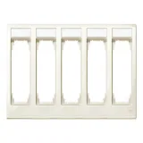Рамка 5 постов Schneider Electric MERTEN M-SMART (бежевый блестящий) MTN471544