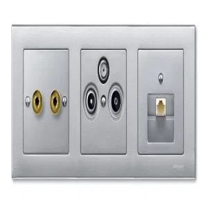 Рамка 3 поста Schneider Electric MERTEN M-PLAN, алюминий (ШНАЙДЕР) Рамка 3 поста Schneider Electric MERTEN M-PLAN, алюминий (ШНАЙДЕР)