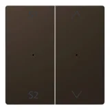 Клавиша для жалюзийного выключателя Schneider Electric MERTEN D-LIFE, мокко