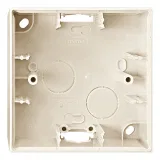 Schneider Electric MTN524144 (Корпус для накладного монтажа 1-постовый), кремово-белый