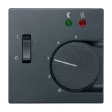 Schneider Electric Merten System M MTN535814 накладка на термостат, антрацит