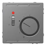 Schneider Electric MERTEN D-LIFE термостат комнатный MTN5761-6036 (нержавеющая сталь)