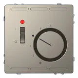 Schneider Electric MERTEN D-LIFE термостат комнатный MTN5761-6050, никель