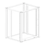 Schneider Electric Spacial SF Prisma, шкаф напольный NSYSFP20760