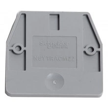 Schneider Electric NSYTRACM22 торцевая крышка Linergy TR, 1 мм, серый, 50 шт.