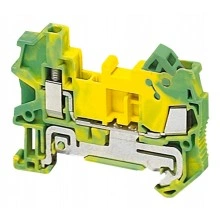 Клемма заземляющая Schneider Electric 0,5.1,5 мм², желто-зеленый, NSYTRH12PE