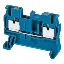 Клеммник втычной проходной Schneider Electric Linergy TR 2,5 мм², синий, NSYTRP22BL
