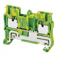 Клемма для заземления Schneider Electric TERMINAL 2,5 мм², желто-зеленый, NSYTRP22PE