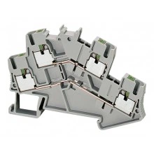 Клеммник втычной Schneider Electric Linergy TR 2,5 мм², серый, NSYTRP24D