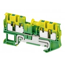 Клемма заземляющая Schneider Electric 0,08.2,5 мм², желто-зеленый, NSYTRP24PE