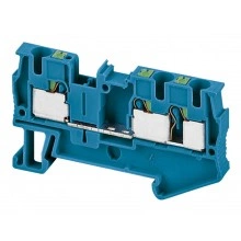 Клеммник втычной проходной Schneider Electric Linergy TR 4 мм², синий, NSYTRP43BL
