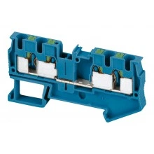 Клеммник втычной проходной Schneider Electric Linergy TR 4 мм², синий, NSYTRP44BL