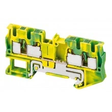 Клемма заземляющая Schneider Electric 0,08.4 мм², желто-зеленый, NSYTRP44PE
