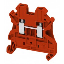 Клеммник винтовой проходной Schneider Electric Linergy TR 2,5 мм², красный, NSYTRV22RD