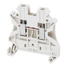 Клеммник винтовой проходной Schneider Electric Linergy TR 2,5 мм², белый, NSYTRV22WH
