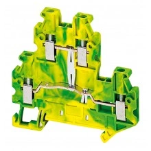 Клемма заземляющая Schneider Electric 0,14.4 мм², желто-зеленый, NSYTRV24DPE