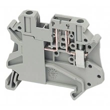 Schneider Electric NSYTRV42TB винтовой клеммник 4 мм², 2 точки, серый