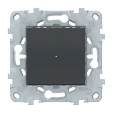Релейный выключатель Schneider Electric UNICA NEW, электронный, антрацит, NU553754