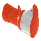 Schneider Electric PratiKa PKF16M434 - кабельная розетка 16 А, 3P+PEN, IP44, 380 В