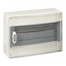 Щит Schneider Electric PRAGMA, 18 мод., IP40, навесной, Пластик, прозрачная дверь