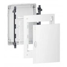 Щит мультимедийный Schneider Electric PRAGMA 13 мод., IP40, встраиваемый, Пластик, белая дверь