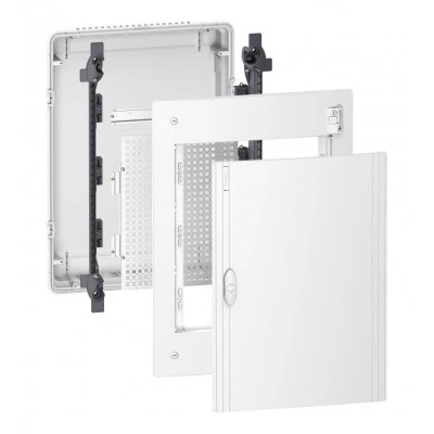 Щит мультимедийный Schneider Electric PRAGMA 13 мод., IP40, встраиваемый, Пластик, белая дверь