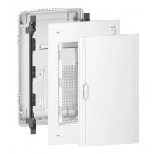 Щит мультимедийный Schneider Electric PRAGMA 18 мод., IP40, встраиваемый, Пластик, белая дверь